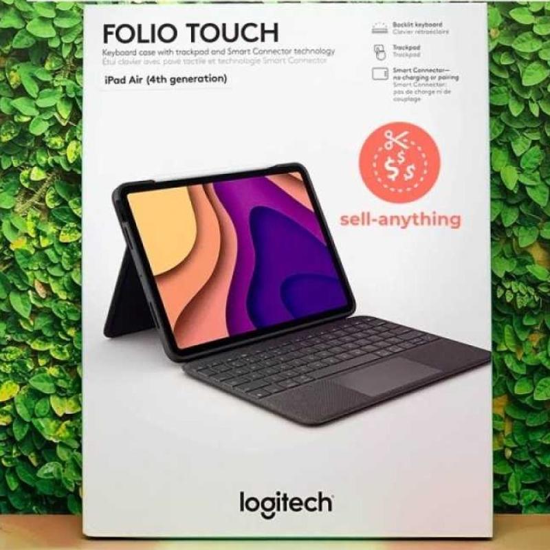 Jual Logitech Folio Touch iPad Air 4th 2020 4 Gen Trackpad Keyboard