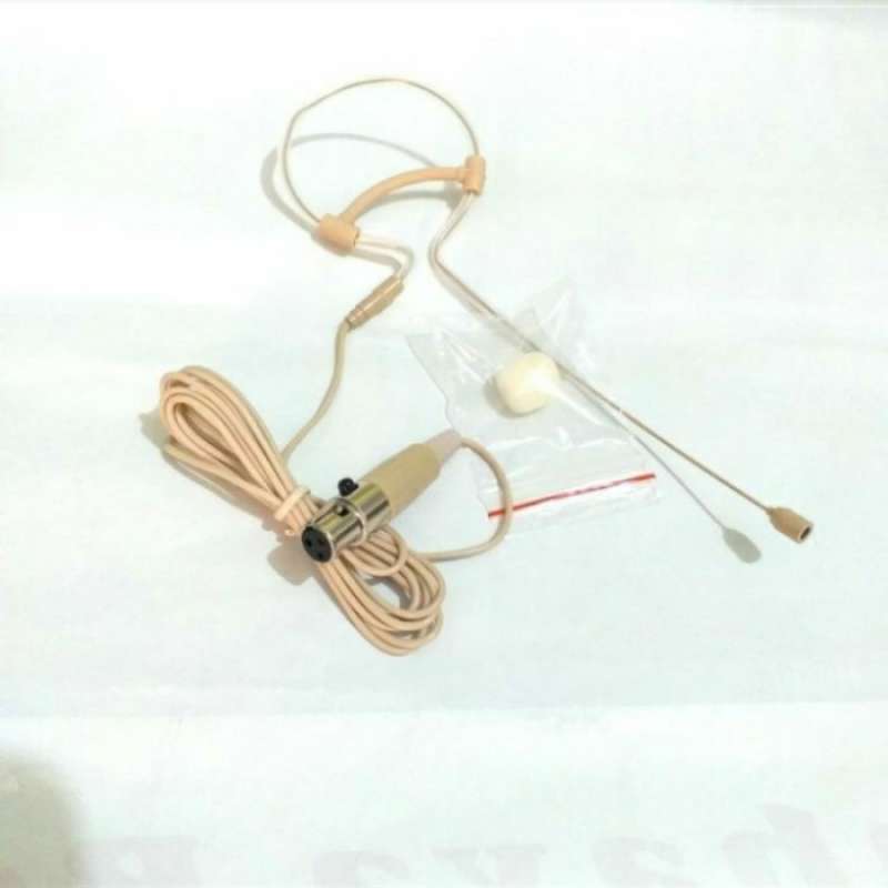 Jual Microphone Wireless Shure Mic Lidi Heandset Telinga 3 Pin Original