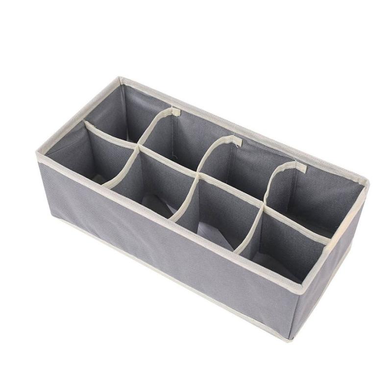 Jual HIKEA Cloth Fabric Drawer Organizer Divider Storage Box Bins