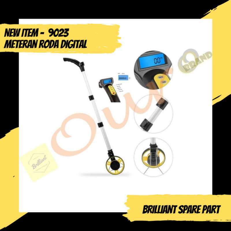 Promo Meteran Roda Dorong Digital Alat Ukur Jarak 99999.9 Meter Harga ...
