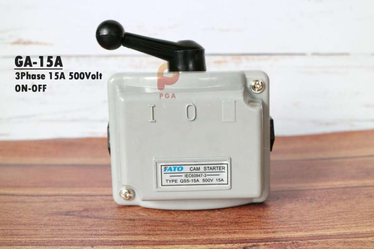 Jual Ga 15a Cos Change Over Switch / Ohm Saklar 15a / 3 Phase On-off Di ...