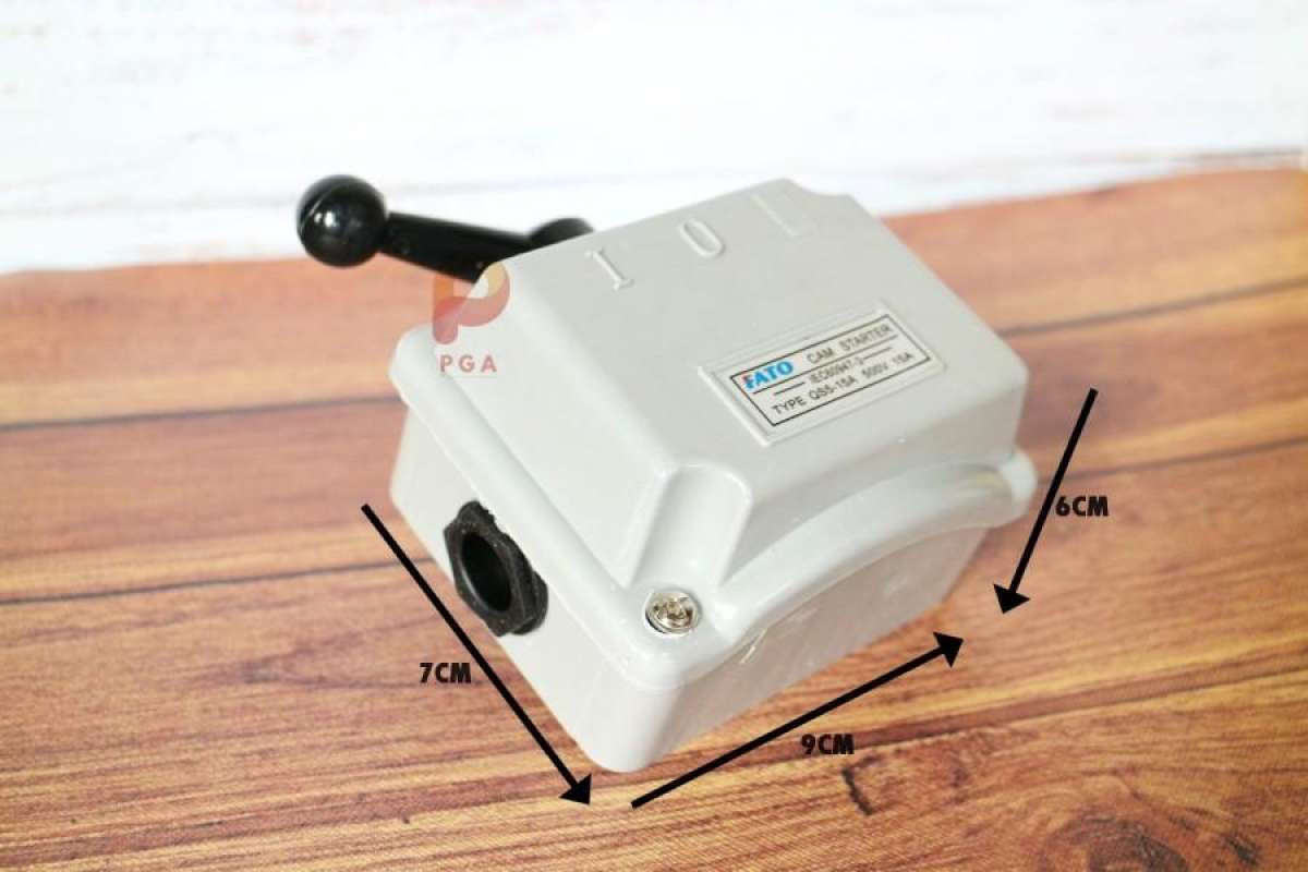 Jual Ga 15a Cos Change Over Switch / Ohm Saklar 15a / 3 Phase On-off Di ...
