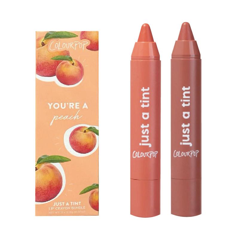Jual ColourPop You're A Peach Collection Just A Tint Crayon Lipstick di
