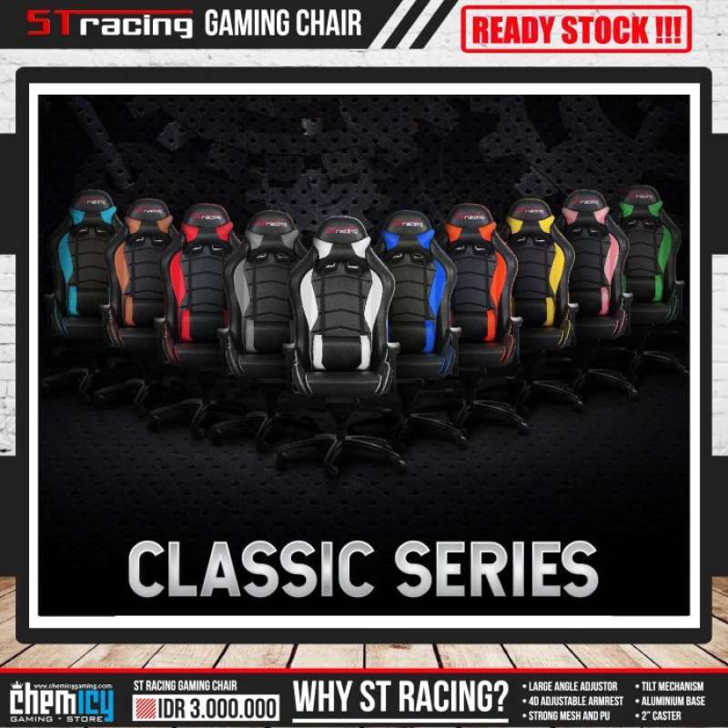 Promo [Ready Stock] Stracing / St Racing Gaming Chair Classic Series ...