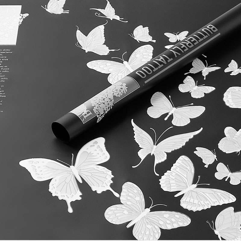 Jual (20 lembar) Butterfly wrap wrapping paper cellophane di Seller