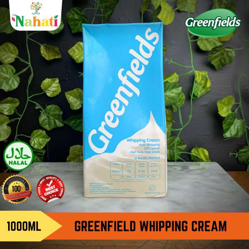 Jual Greenfield Whipping Cream 1000ml di Seller Nahati Id Tanjung