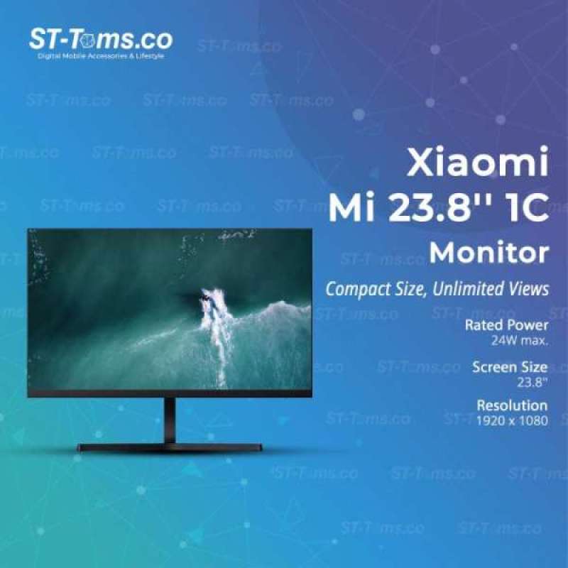 Jual Xiaomi Mi Monitor 1C 23.8 Desktop Monitor 24Inch Xiaomi di Seller ...