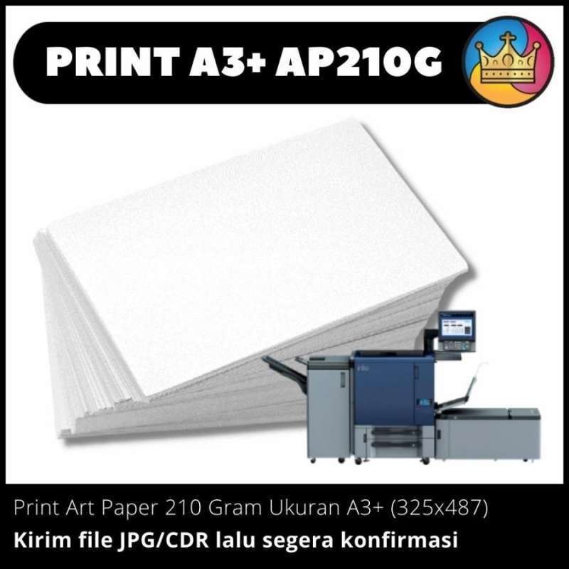Jual DIGITAL PRINT A3+ Cetak Kertas Art Paper Carton AP 210 Gram di Seller RAJA PRINTING DAN