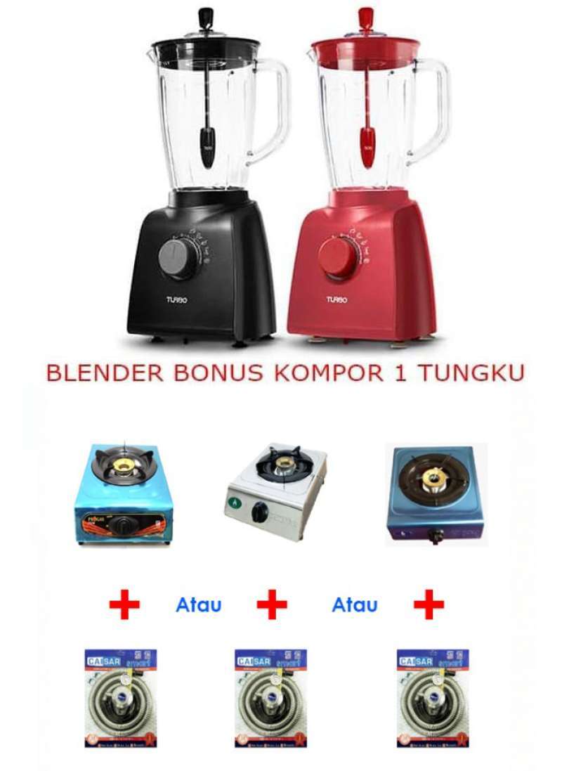 Jual Blender Turbo By Philips Distributor Super Kencang Bonus Kompor di