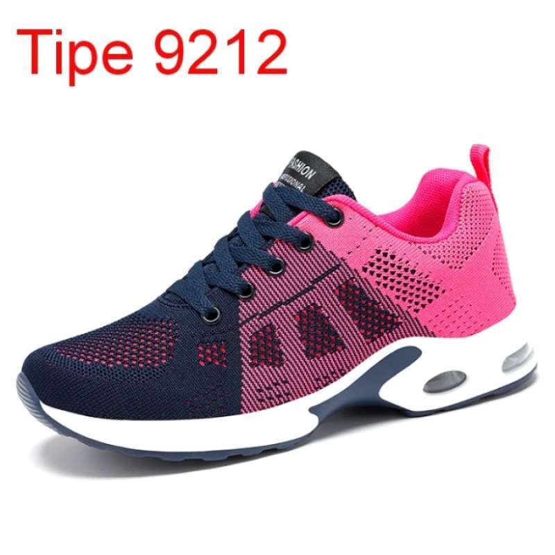 Jual sepatu sport import wanita tipe 9212 36 Hitam di Seller Toko