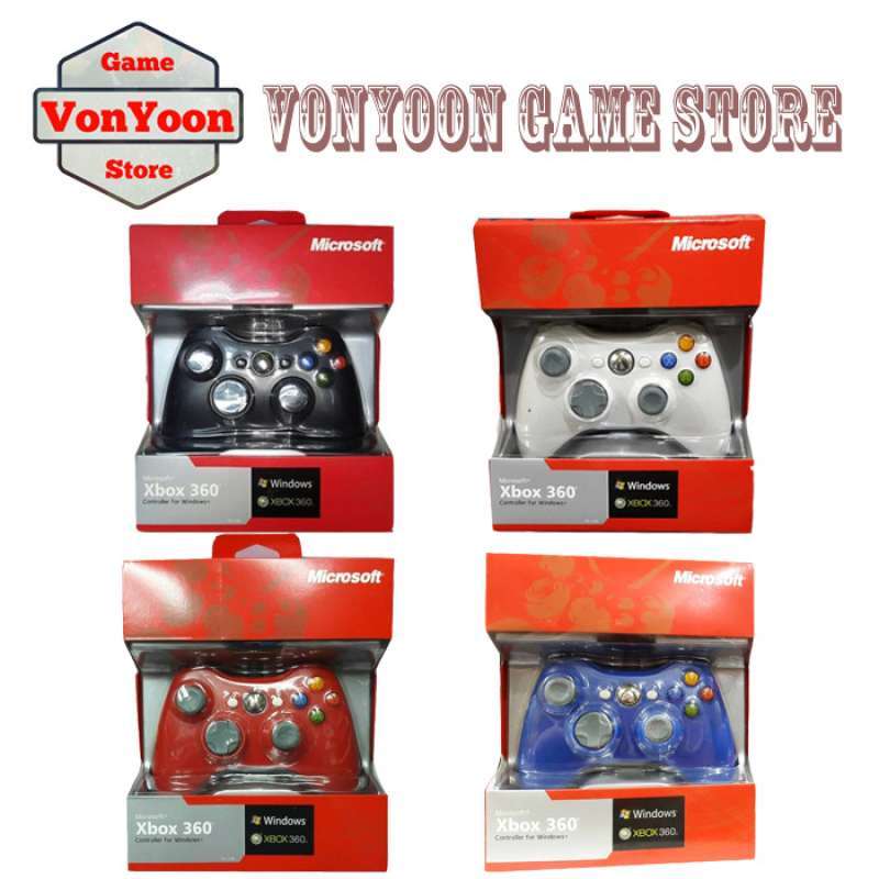 Promo Joystick Stik Xbox 360 / Pc / Laptop Kabel Wired Controller di