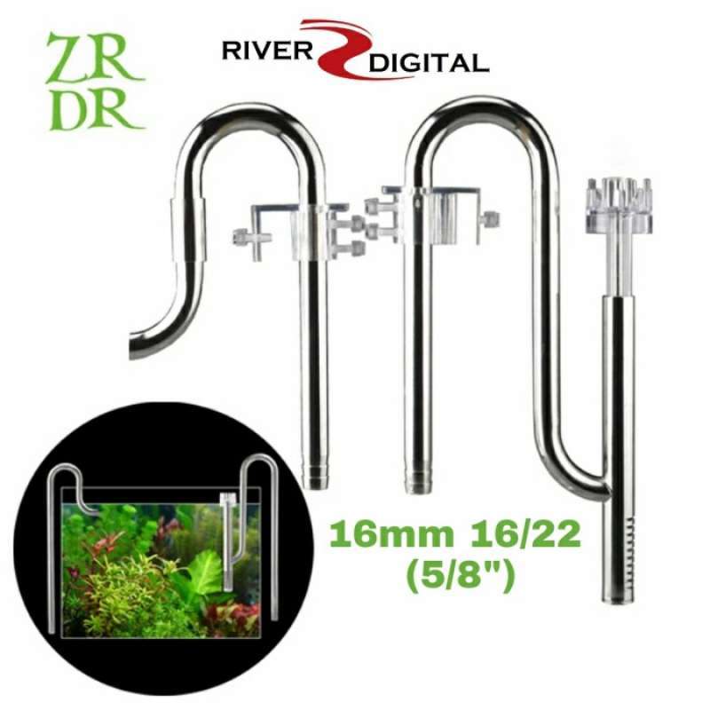 Promo Wyin / Zrdr Lily Pipe Surface Skimmer Stainless Steel 16Mm 16/22