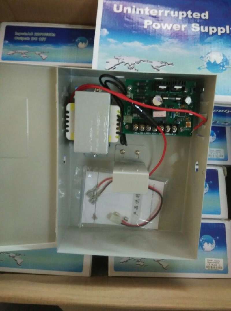 Promo Power Supply (Ups) - Access Control Ok, Charger Aki, Battery