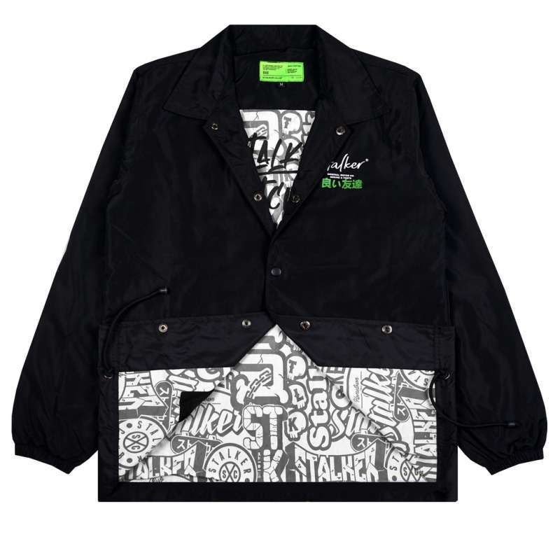 Promo Jaket Coach Jaket Parasut - Cat Rider Hitam Diskon 52% di Seller ...