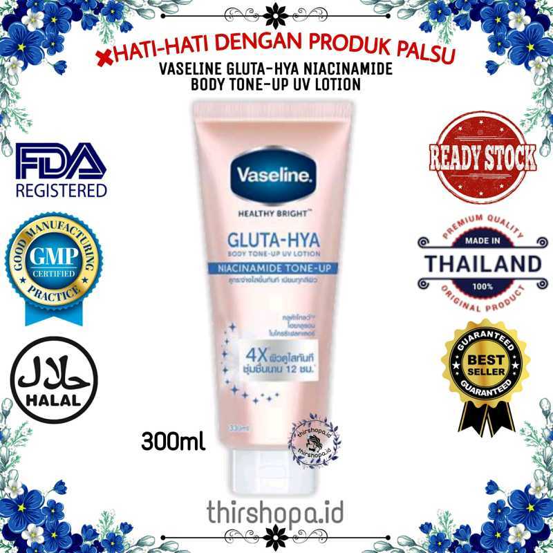 Jual (READY & ORIGINAL) VASELINE HEALTHY BRIGHT GLUTA HYA NIACINAMIDE