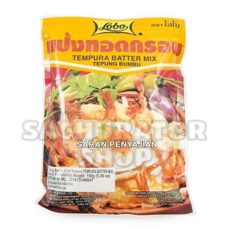 Jual Lobo Tepung Bumbu Instant Udang Tempura Lobo Tempura Batter Mix