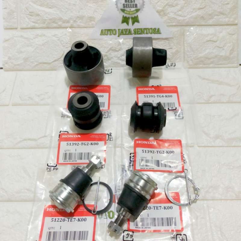 Promo 1set Bushing Lower Arm Besar Kecil Ball Joint Honda Brio Mobilio Brv Diskon 6 Di Seller