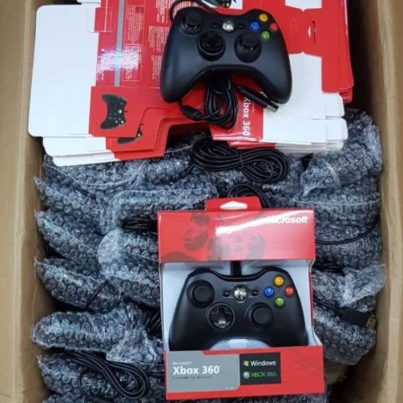 Promo Stik Xbox 360 Kabel / Microsoft 360 Wired Controller Tw Diskon 50