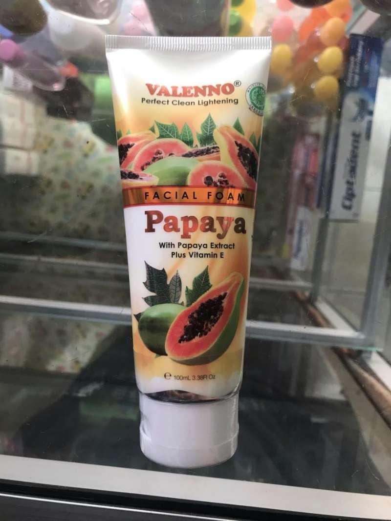 Jual Valeno Facial Foam Papaya 100Ml di Seller Toko serbiserba Kali