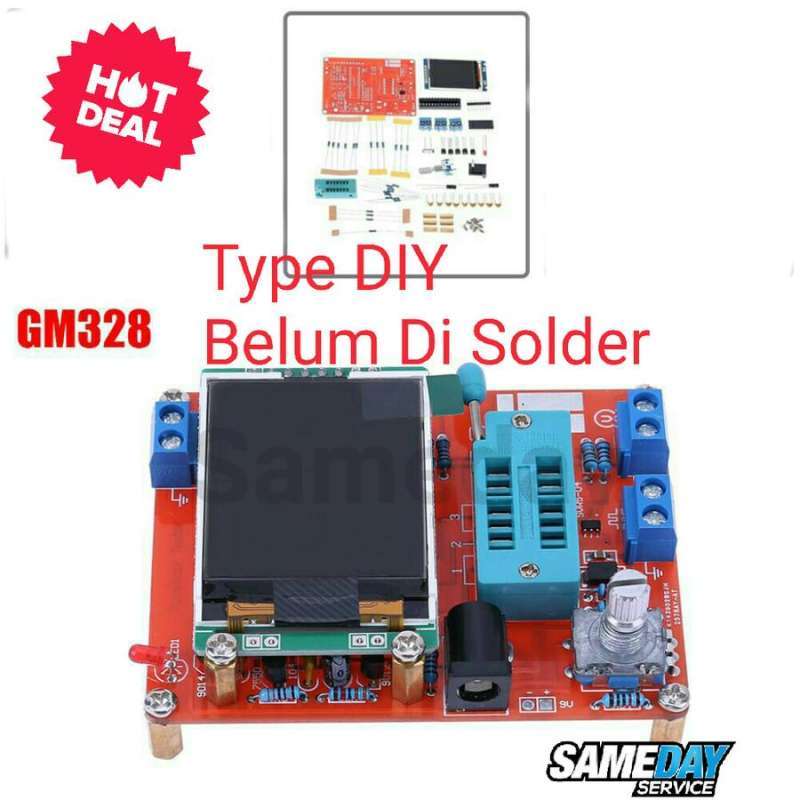 Jual ESR Meter GM328 Komponen Tester LCR Meter LCD DIY di Seller ...