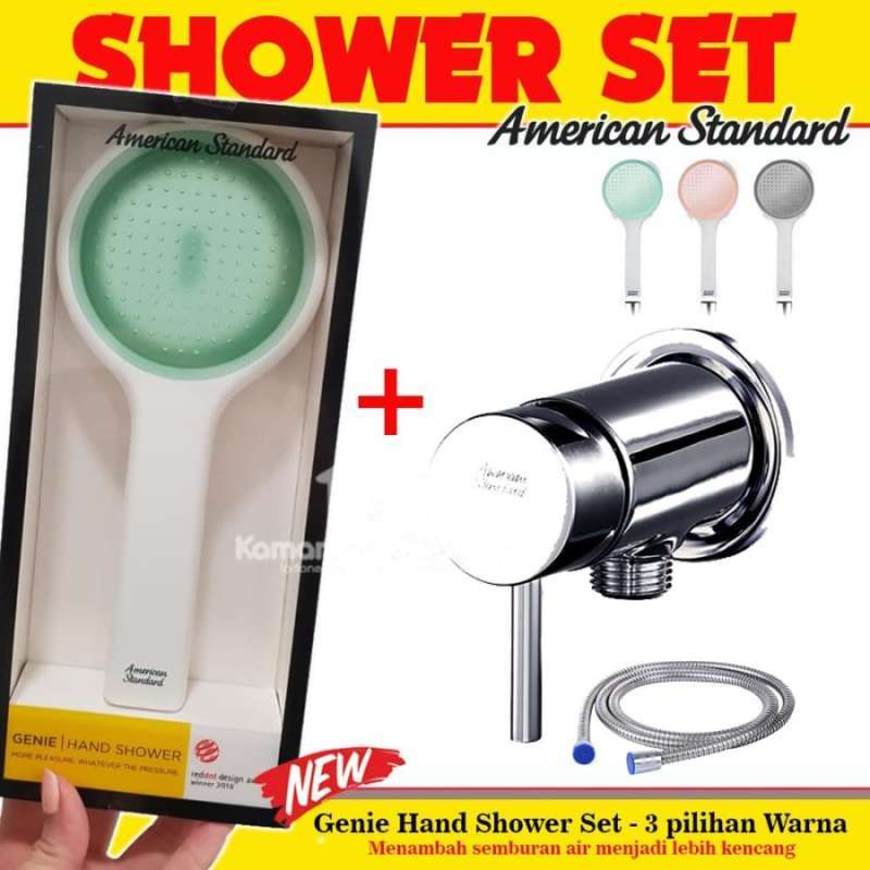 Jual American Standard Keran shower Agate + Genie semburan air kencang
