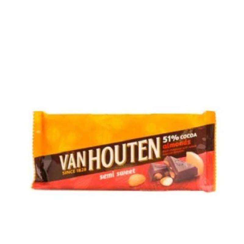 Jual VAN HAOUTEN DARK 52% COCOA ALMOND 140 GR di Seller FRESTIVE ...