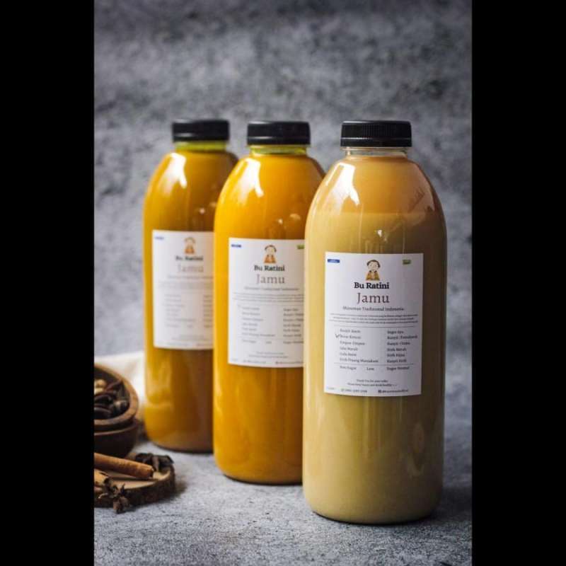 Promo Jamu Bu Ratini Family pack (kunyit asem/beras kencur/empon empon ...