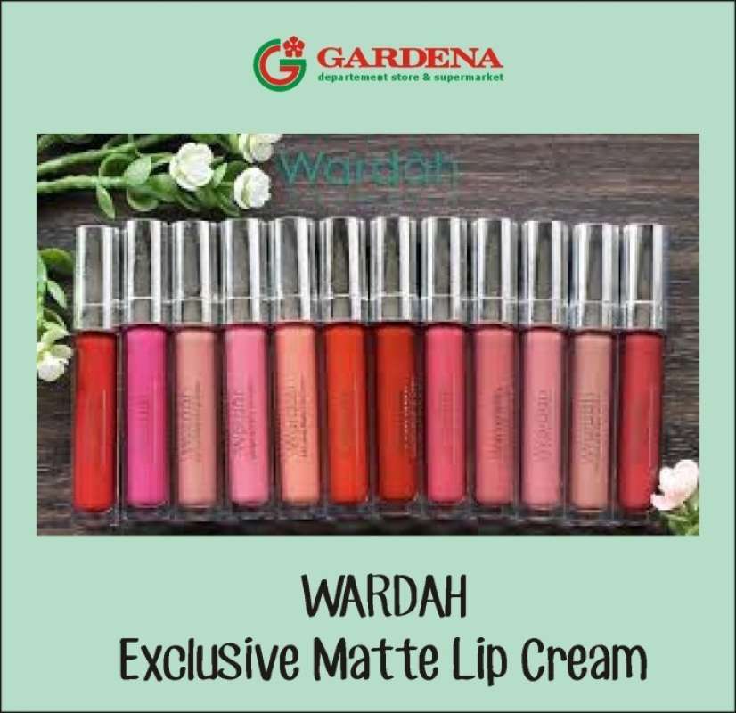 Jual Wardah Exclusive Matte Lip Cream Di Seller Gardena Jogja Gardena