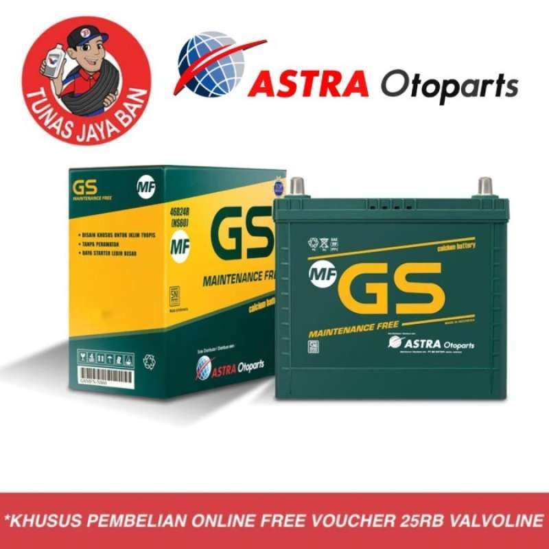 Jual Aki Kering Gs Mf Ns40z Astra Baru Ori Di Seller Htj Store