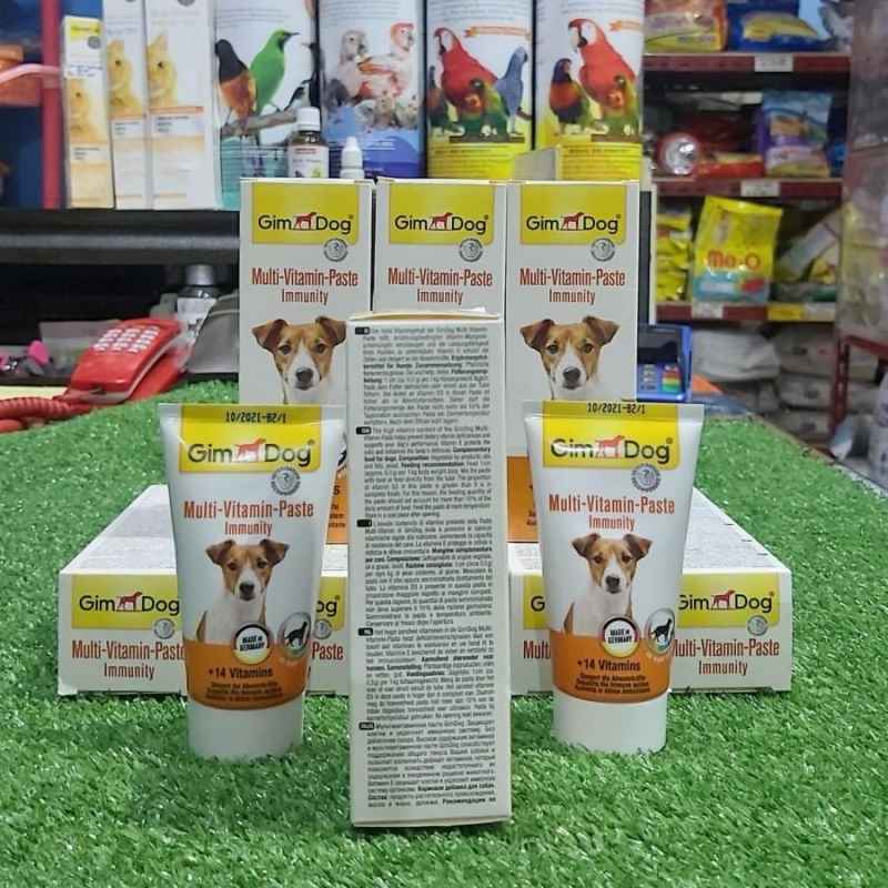 Jual GimDog Multivitamin Paste Immunity 50 gr Asam Folat + 14 Vitamin