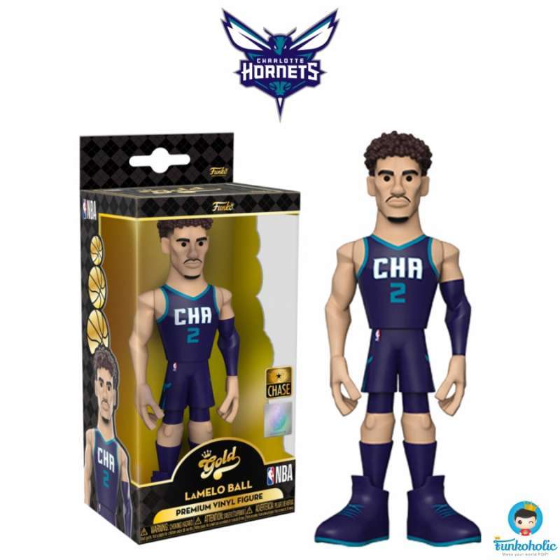 Jual Funko Gold NBA Basketball Charlotte Hornets - LaMelo Ball City ...