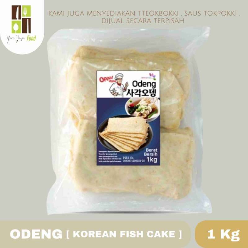 Jual ODENG OPPA EOMUK KOREA FISH CAKE 1 KG HALAL di Seller Yan Jaya
