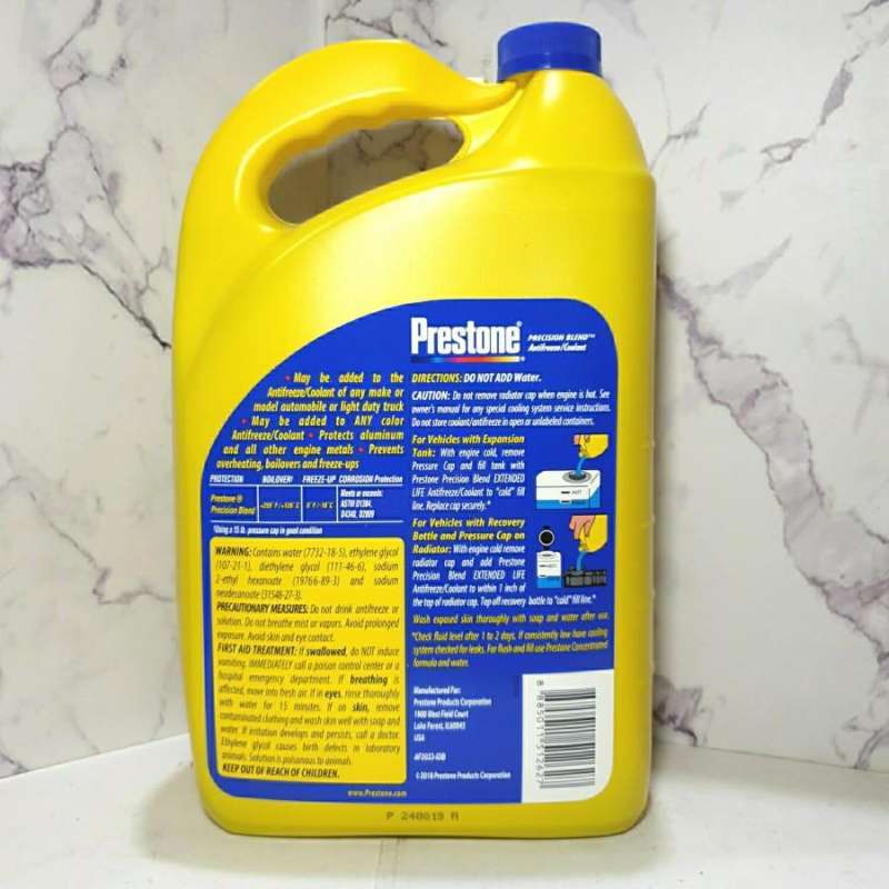 Jual Prestone Antifreeze Radiator Coolant 4 Liter (biru) Di Seller