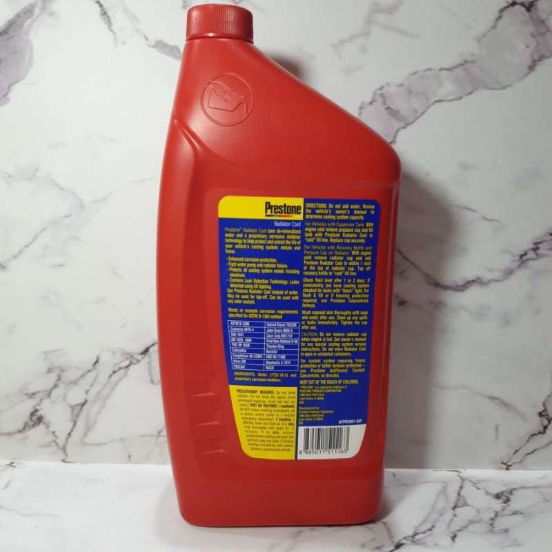Jual Prestone Radiator Coolant 1 Liter (Merah) di Seller Global Lubricants Kota Medan