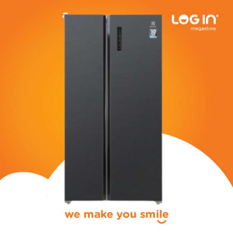 Jual Kulkas Electrolux ESE5401ABID 2 pintu Side by Side 528L di Seller