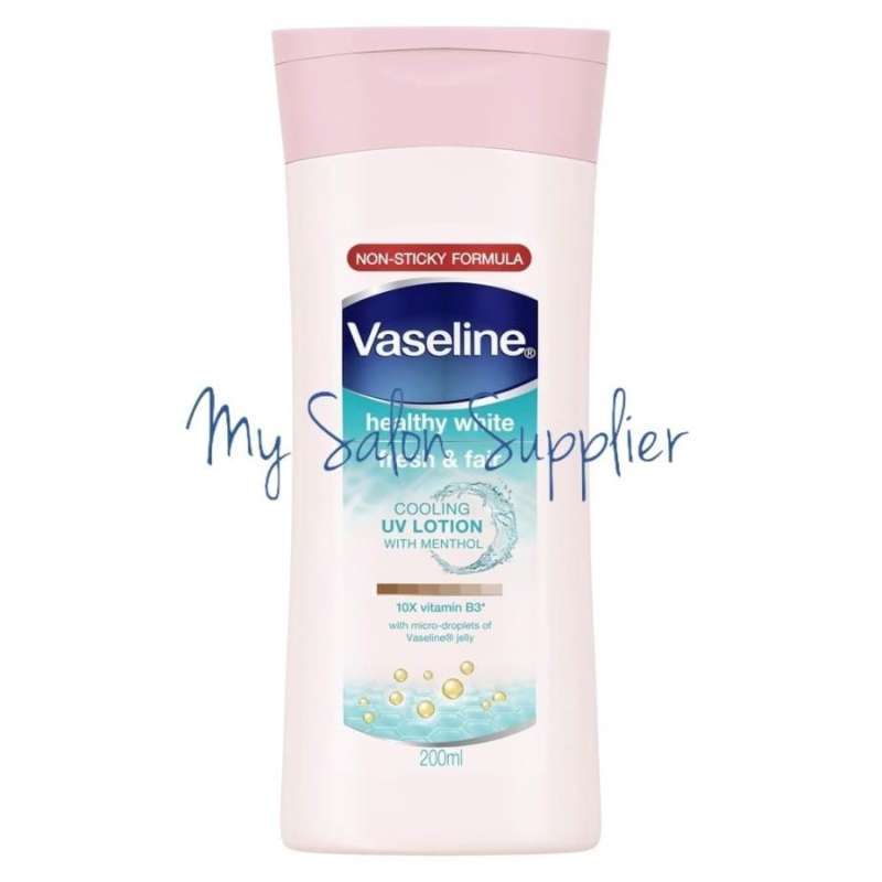 Jual Vaseline Healthy White Fresh & Fair Cooling UV Lotion with Menthol