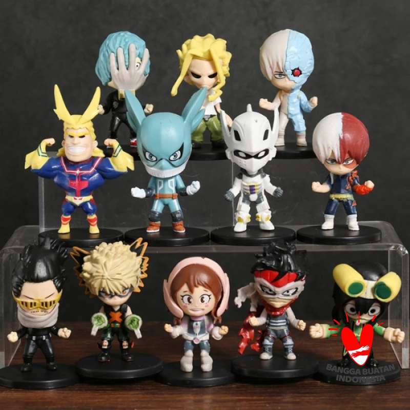 Jual ACTION FIGURE SET BOKU NO HERO MY HERO ACADEMIA ULTRA IMPACT 12 PCS di Seller Day See