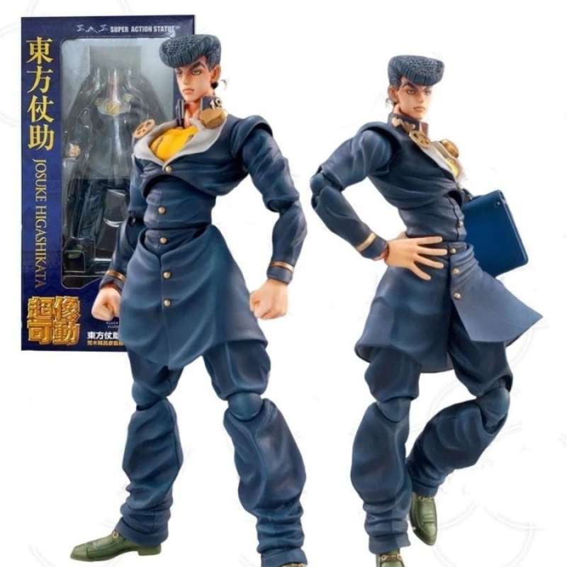 Jual SUPER ACTION FIGURE JOJO BIZZARE ADVENTURE JOSUKE ARTIKULASI FIGMA