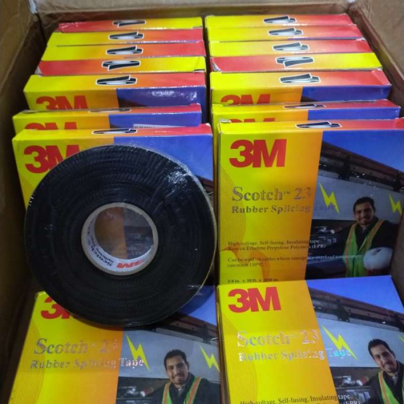 Jual 3M Isolasi Scotch - 23 Rubber Splicing Tape Original di Seller TB ...