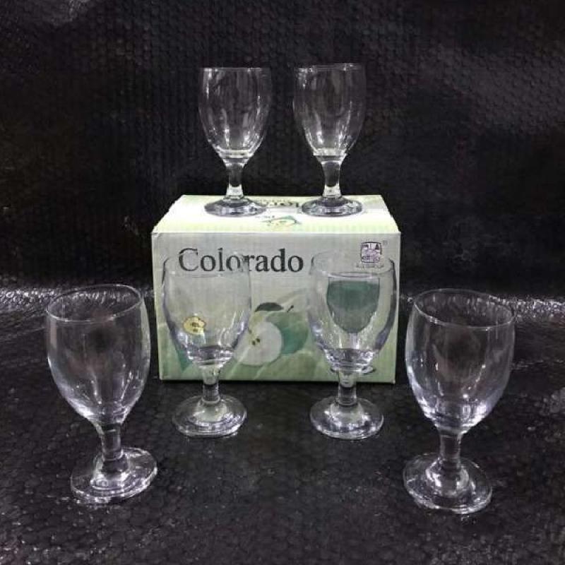 Jual Gelas Wine Colorado STH11 Kedaung Gelas Anggur Beling KIG 6 PCS