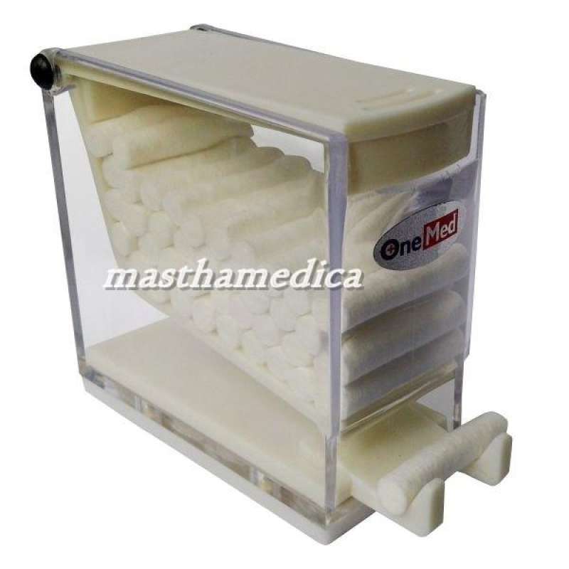 Promo Dental Cotton Roll Dispenser Putih OneMed Diskon 17 di Seller