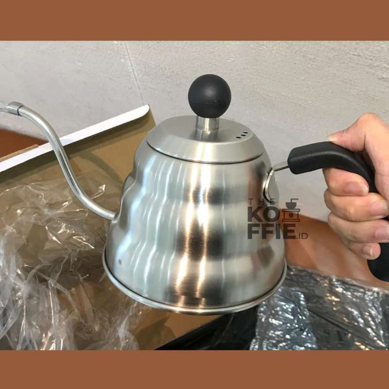 Jual Ketttle angsa siul coffee goosneck kettle induction kopi leher 1 L