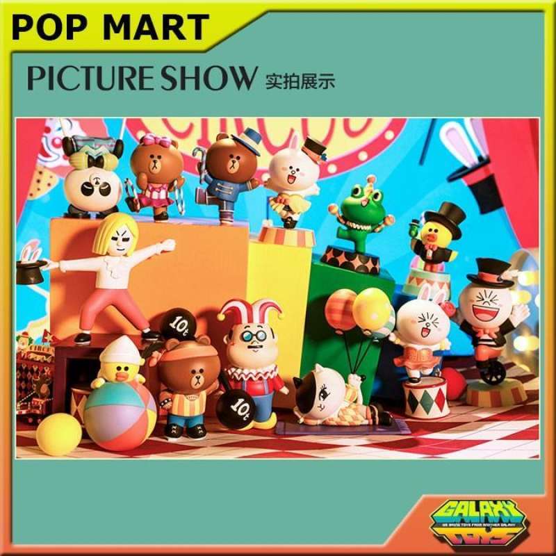 Jual Pop Mart Figure Line Friends Circus POP613534 di Seller Galaxy