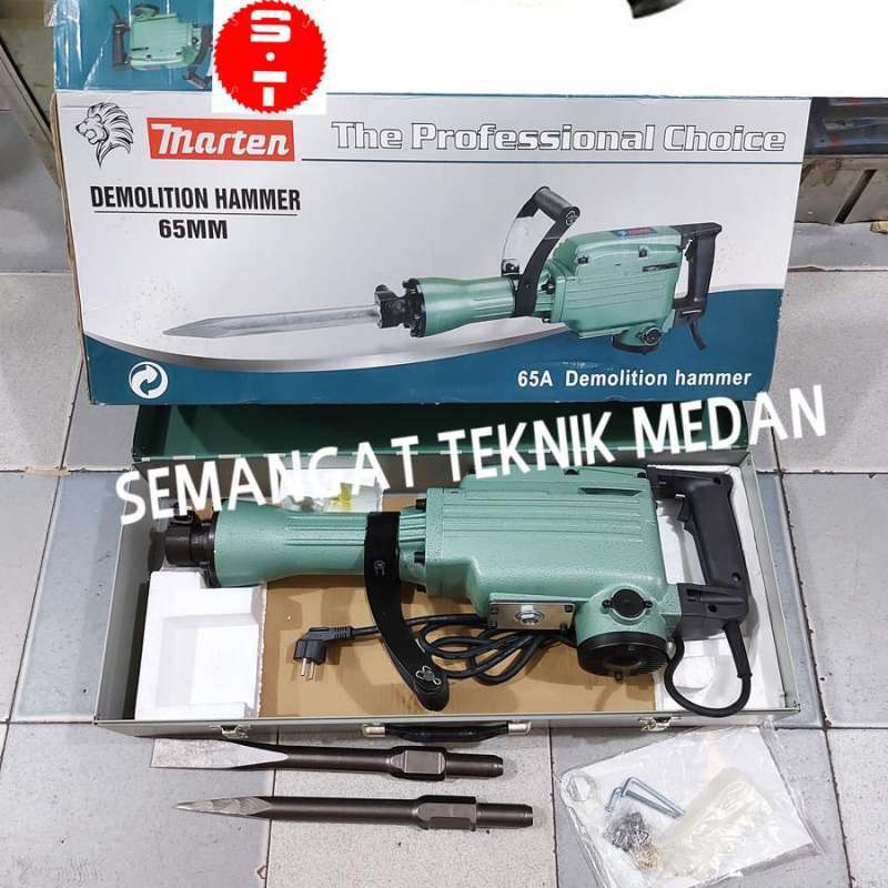 Jual 65A MESIN JACK DEMOLITION BREAKER HAMMER PH65A 15kg MARTEN PH 65 A