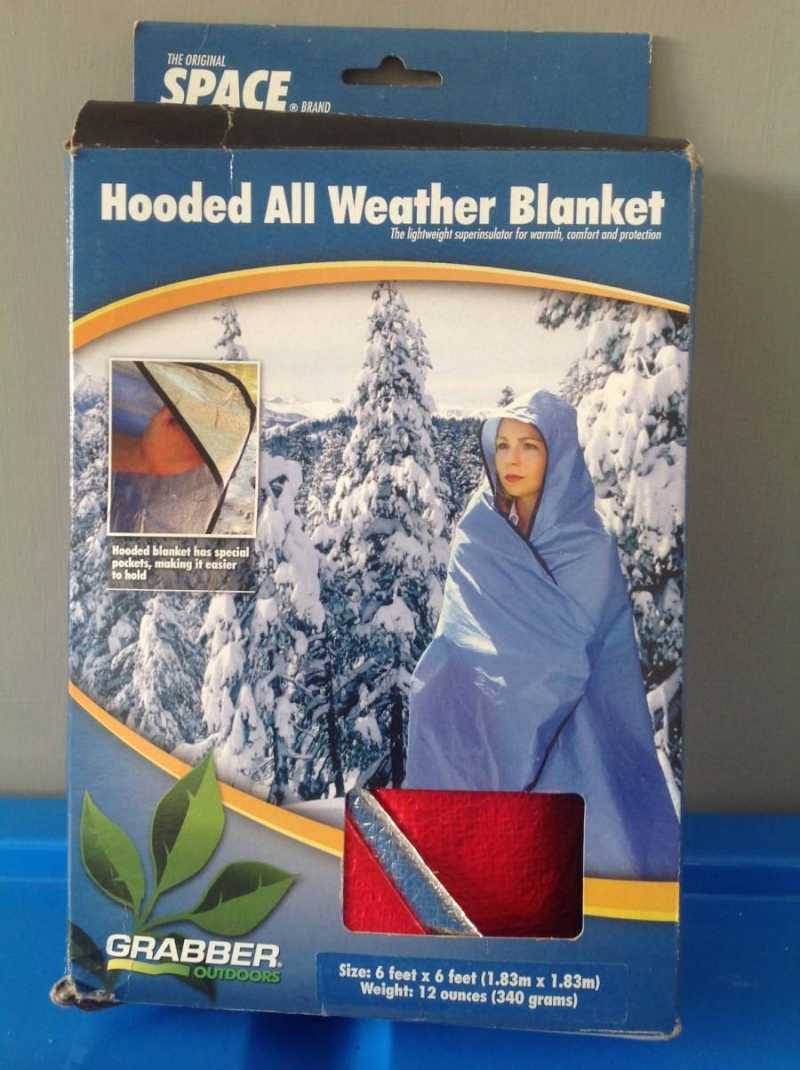 Jual Grabber Space Brand Hooded Allweather Blanket Di Seller