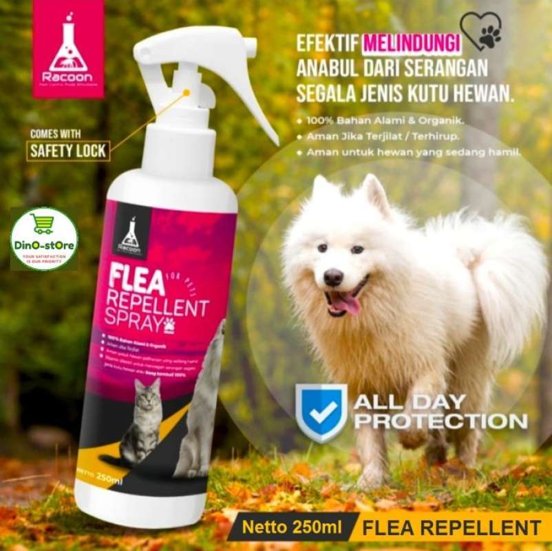 Promo Flea Repellent Obat Pencegah Anti Kutu Kucing dan Anjing, Spray