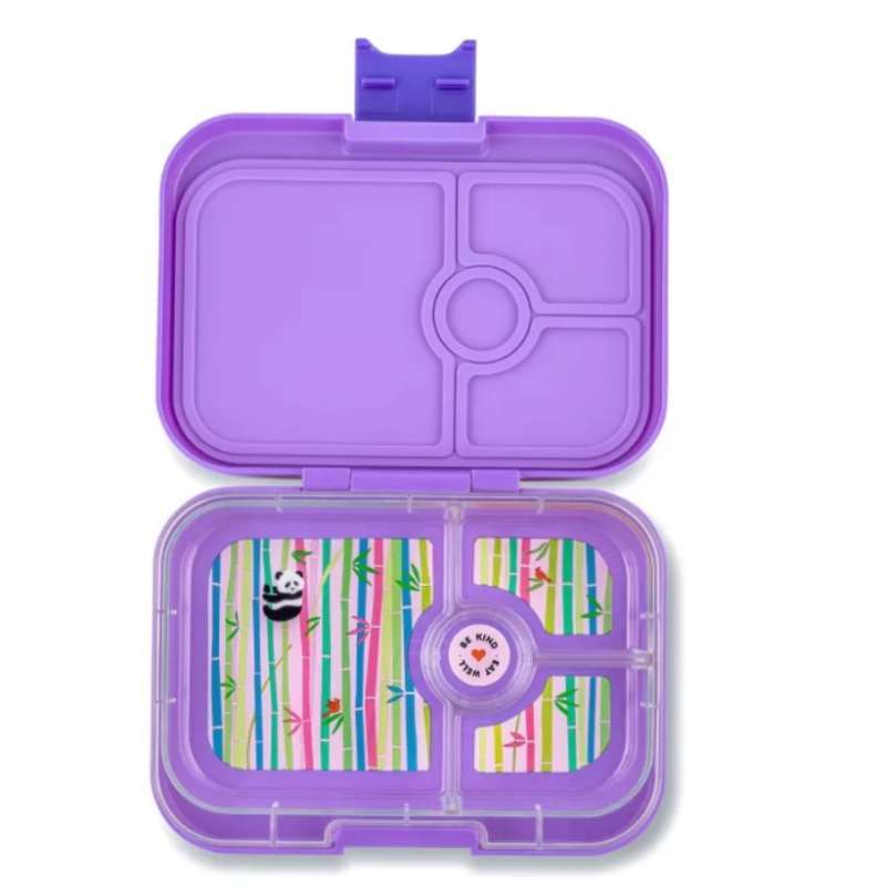 Jual Yumbox Panino 4 compartment Lunch Box (DreamyPurple Panda) di