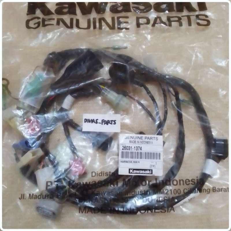 Jual Kabel Body Ninja 150 R Super Kips Barong Soket Kotak Ori Kawasaki
