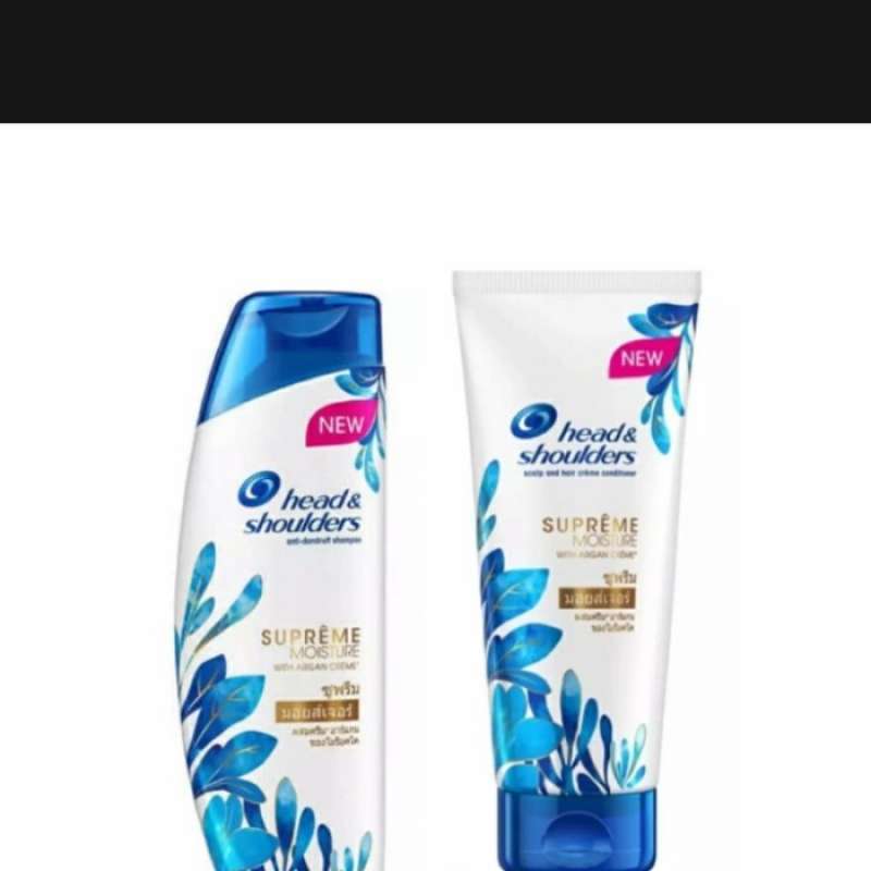Jual shampoo dan conditioner head and shoulders supreme moisture 135 ml