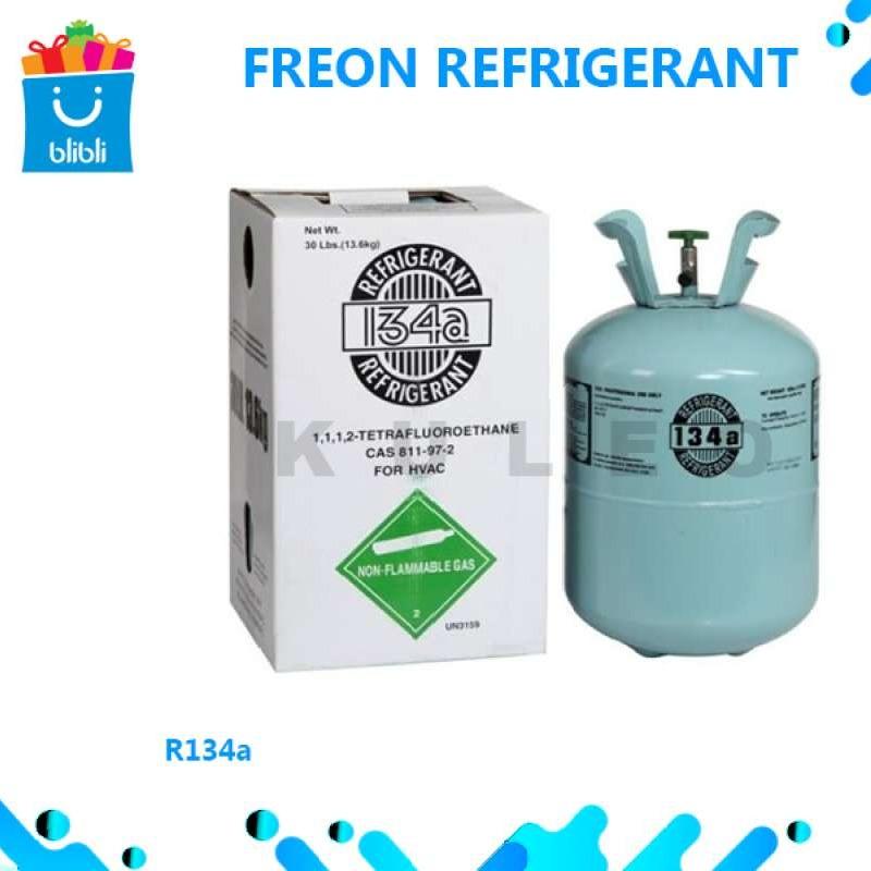 Jual Freon AC R134a REFRIGERANT 13,6 Kg OrIginal / Freon R 134a Asli di